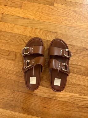 Dolce Vita Brown Platform Sandals